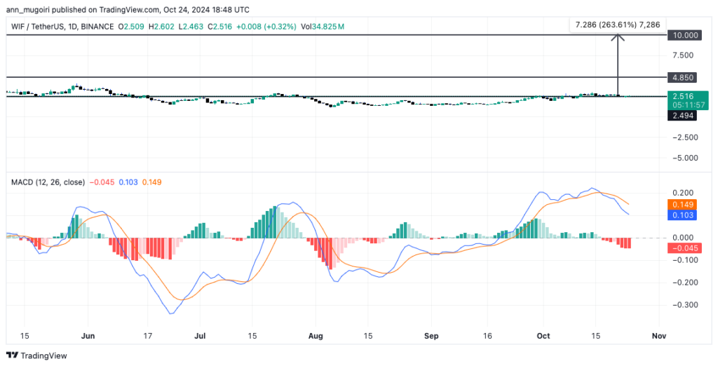 Dogwifhat (WIF) Price Surges, Sparking Investor Excitement on Solana Blockchain