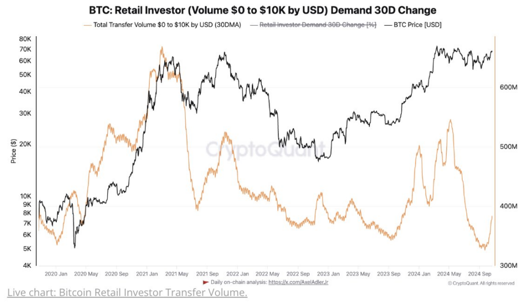 Bitcoin Price Surge: A Look at Retail and Institutional Trends