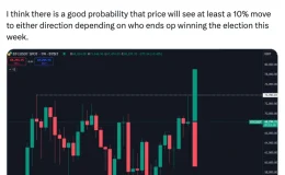 Bitcoin News – Bitcoin Price Could Swing 10% Post-U.S. Election: Trader Insights