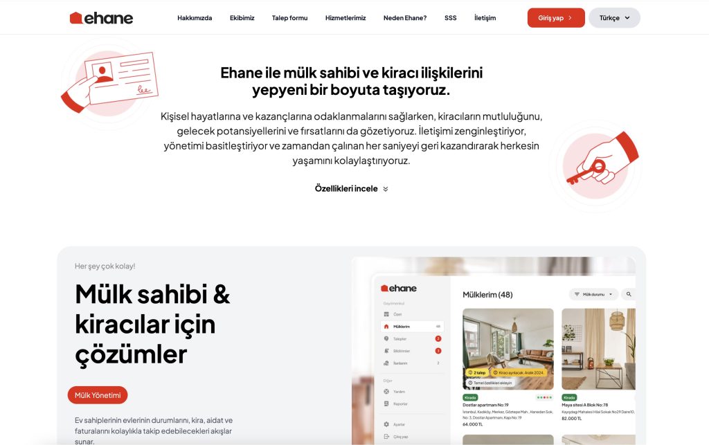 Ehane.com Launches to Revolutionize Property Management in Turkey